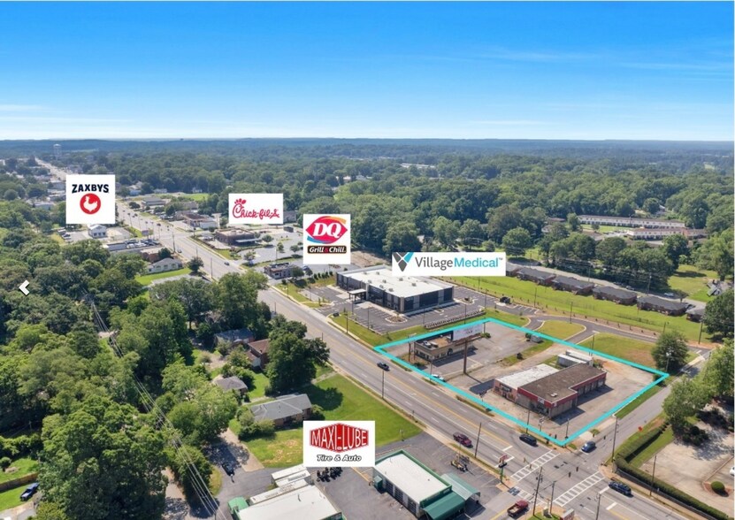 1136 W Taylor St, Griffin, GA à vendre - Photo principale - Image 1 de 10