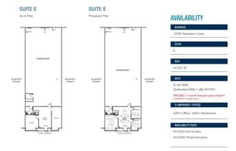 12760 Danielson Ct, Poway, CA à louer Plan d’étage- Image 1 de 1