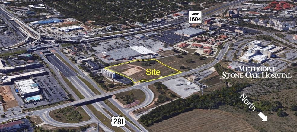 1400 E Sonterra Blvd, San Antonio, TX à vendre - Aérien - Image 2 de 6