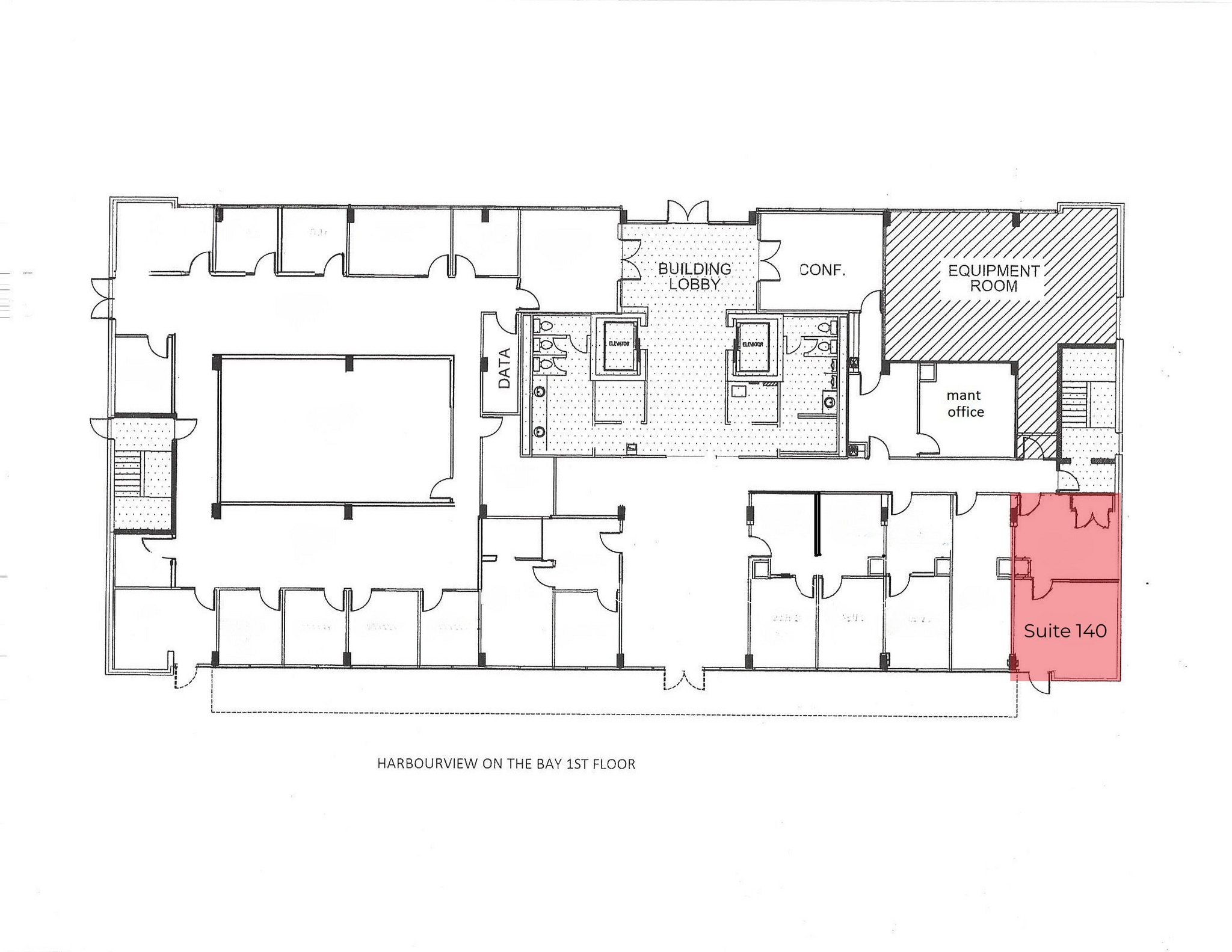 25 W Cedar St, Pensacola, FL à vendre Plan d’étage- Image 1 de 1