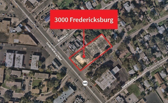 3000 Fredericksburg Rd, San Antonio, TX à vendre - Aérien - Image 1 de 4