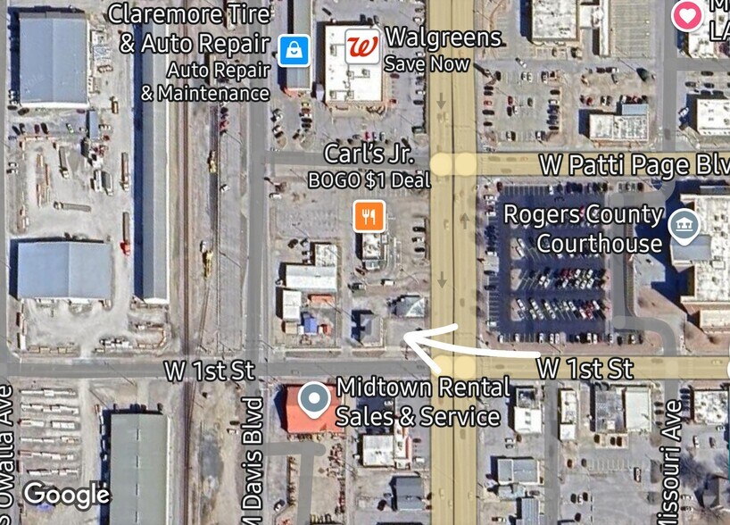 223 S Lynn Riggs Blvd, Claremore, OK à louer - Photo du bâtiment - Image 3 de 13