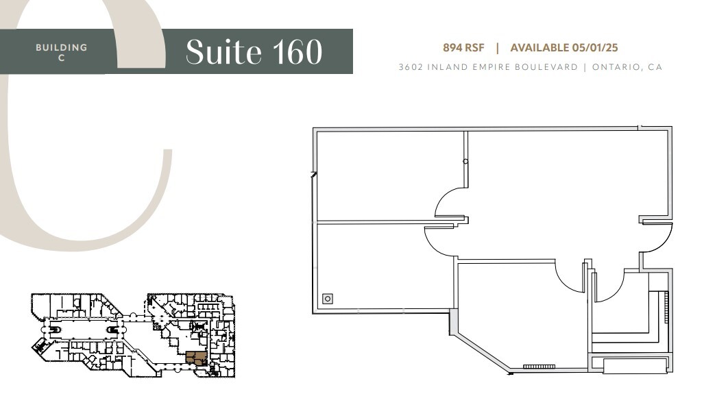 3602 Inland Empire Blvd, Ontario, CA for lease Floor Plan- Image 1 of 1