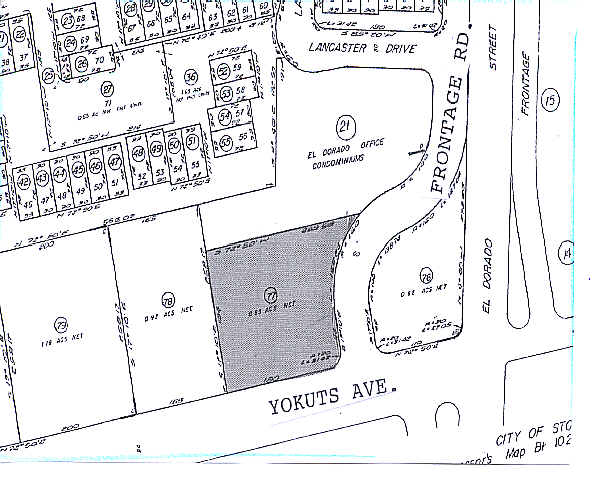 37 W Yokuts Ave, Stockton, CA à louer - Plan cadastral - Image 2 de 3