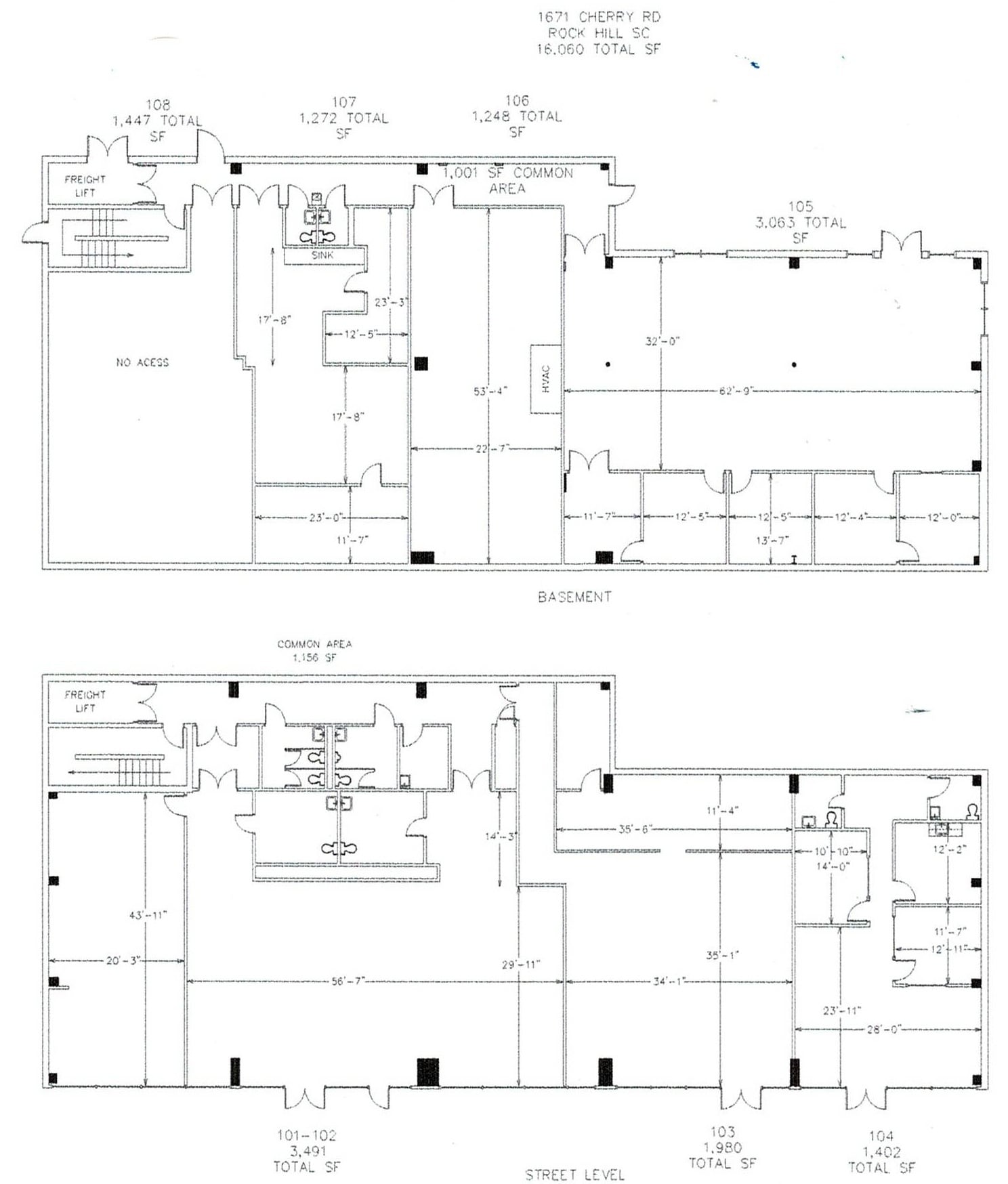 1671 Cherry Rd, Rock Hill, SC for lease Floor Plan- Image 1 of 1