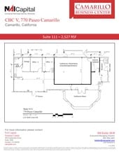 770 Paseo Camarillo, Camarillo, CA à louer Plan de site- Image 1 de 1