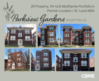 Plus de détails pour Parkview Gardens - 20 Property Portfolio – Multi-résidentiel à vendre, Saint Louis, MO