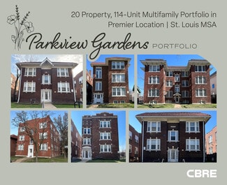 More details for Parkview Gardens - 20 Property Portfolio – Multifamily for Sale, Saint Louis, MO