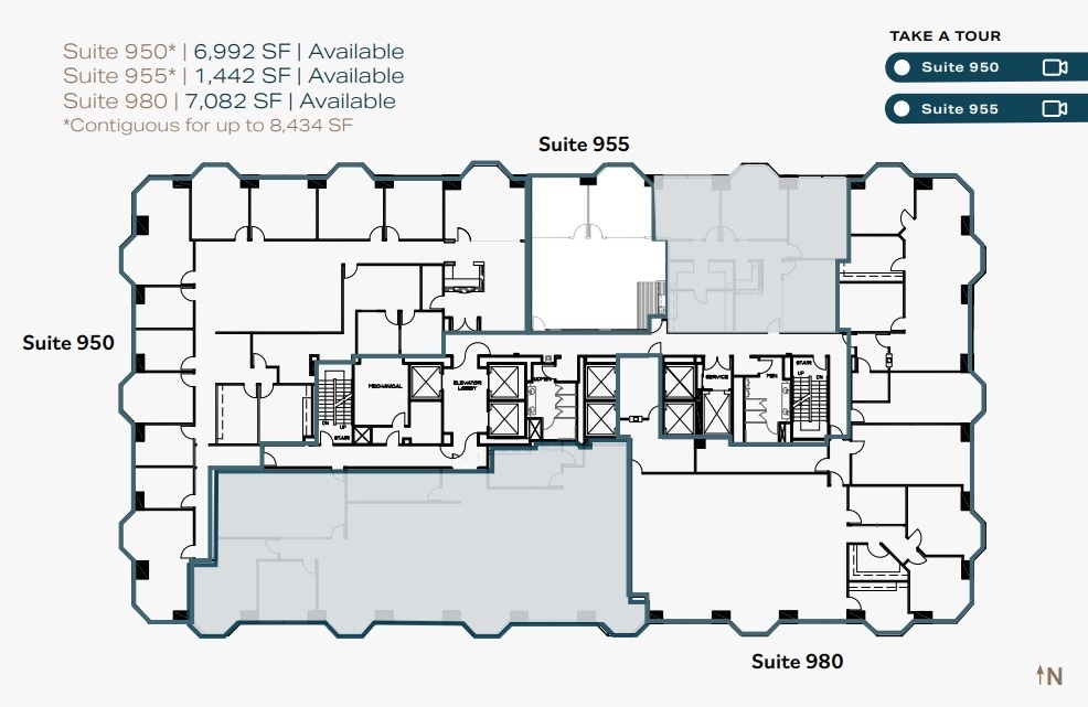 550 W C St, San Diego, CA for lease Floor Plan- Image 1 of 1