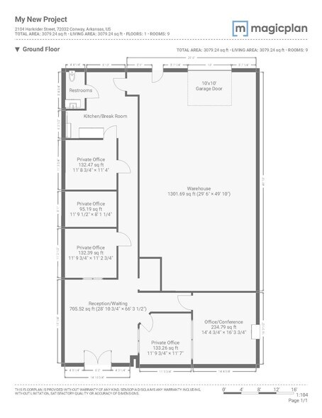 2104 Harkrider St, Conway, AR for lease - Building Photo - Image 2 of 5