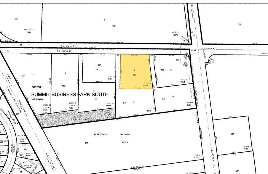 23831 SE 264th St, Maple Valley, WA for sale - Plat Map - Image 2 of 2