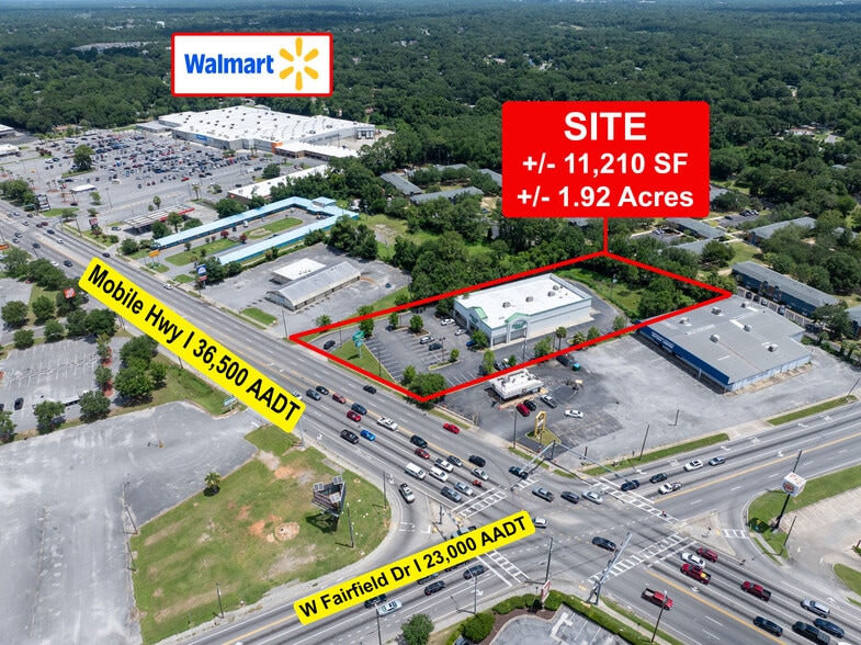 4510 Mobile Hwy, Pensacola, FL à vendre - Aérien - Image 3 de 12