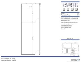 25231 Paseo de Alicia, Laguna Hills, CA à louer Plan de site- Image 1 de 1