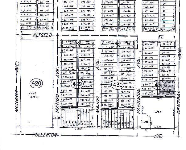 2430 N Central Ave, Chicago, IL à vendre - Plan cadastral - Image 3 de 14