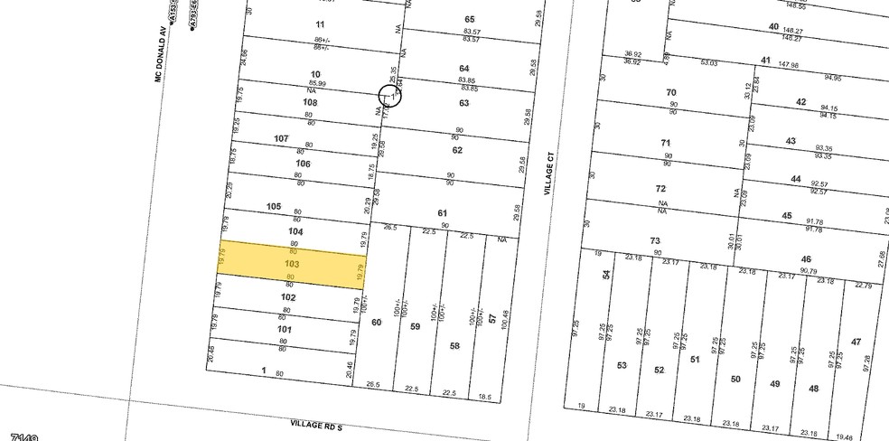 2377 McDonald Ave, Brooklyn, NY à louer - Plan cadastral - Image 2 de 2