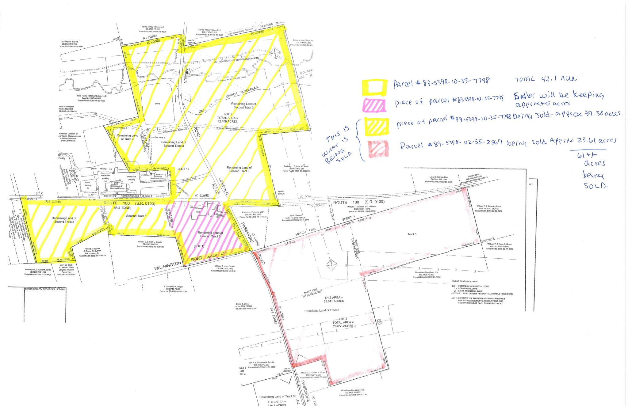 170 Passmore Rd, Bechtelsville, PA for sale Site Plan- Image 1 of 2