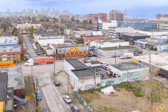 1325 E Georgia St, Vancouver, BC - AERIAL  map view