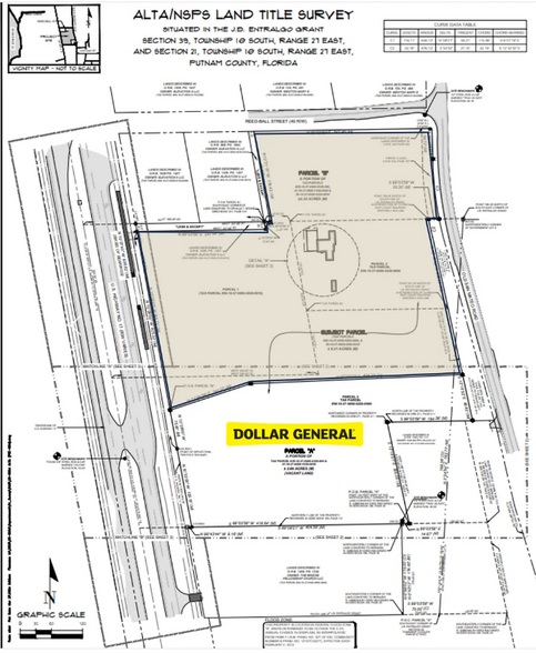 645 Old San Mateo rd, San Mateo, FL à vendre - Plan de site - Image 2 de 2