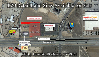 Plus de détails pour TBD Interstate 20 Frontage, Odessa, TX - Terrain à vendre