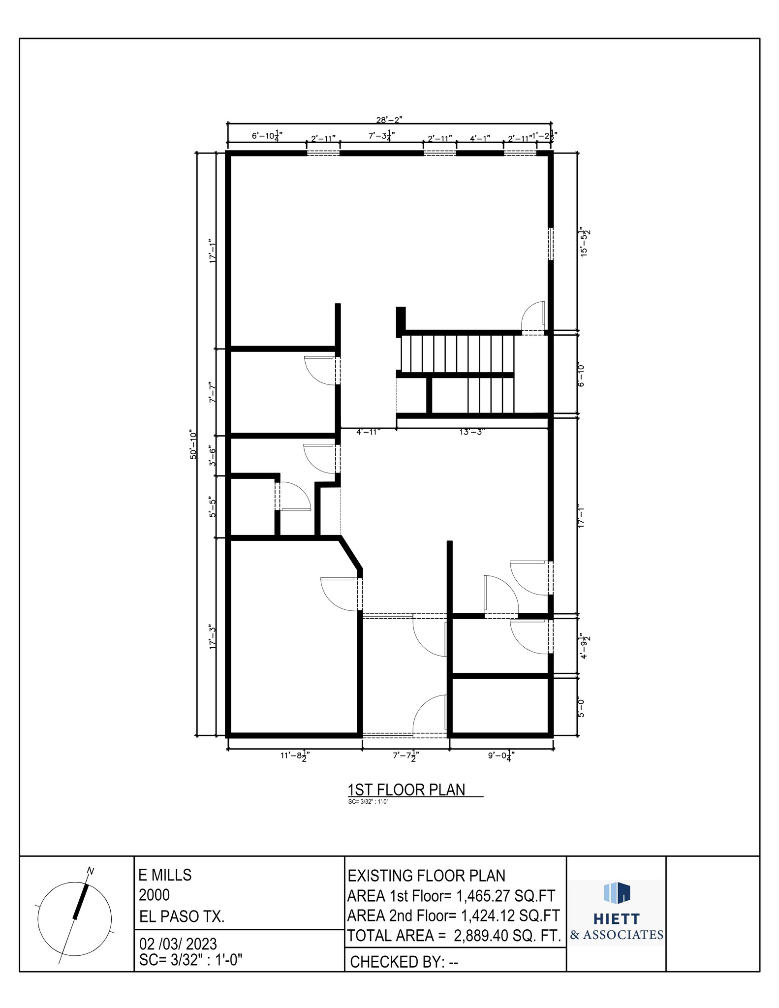 2000 Mills Ave, El Paso, TX à louer Plan de site- Image 1 de 12