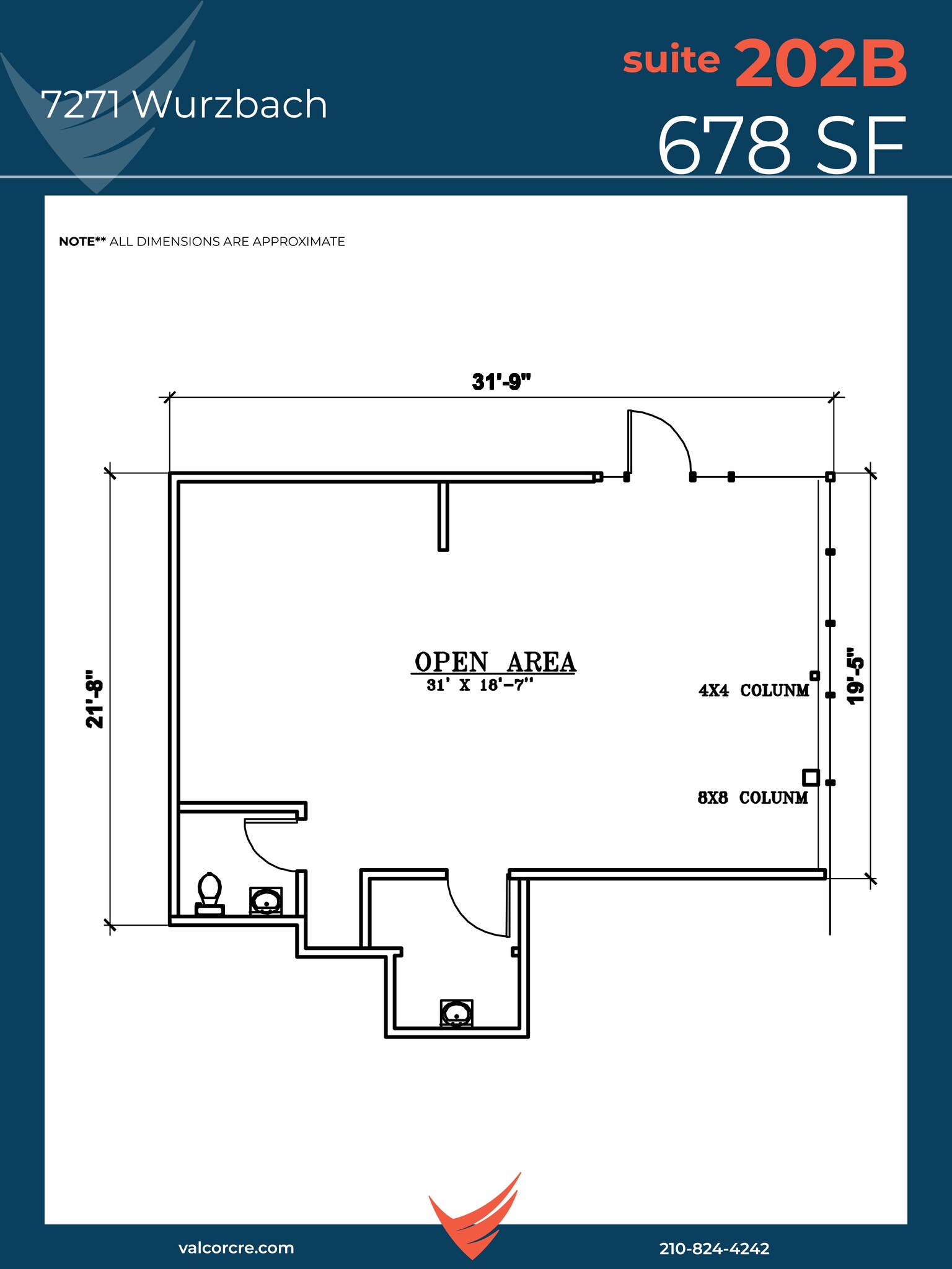 7271 Wurzbach Rd, San Antonio, TX à louer Plan de site- Image 1 de 1