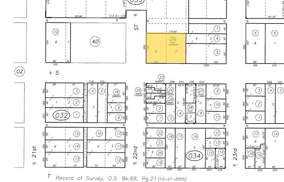 1829 22nd St, Sacramento, CA à louer - Plan cadastral - Image 2 de 13