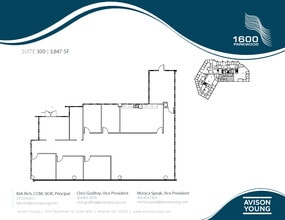 1600 Parkwood Cir SE, Atlanta, GA à louer Plan d’étage- Image 1 de 1