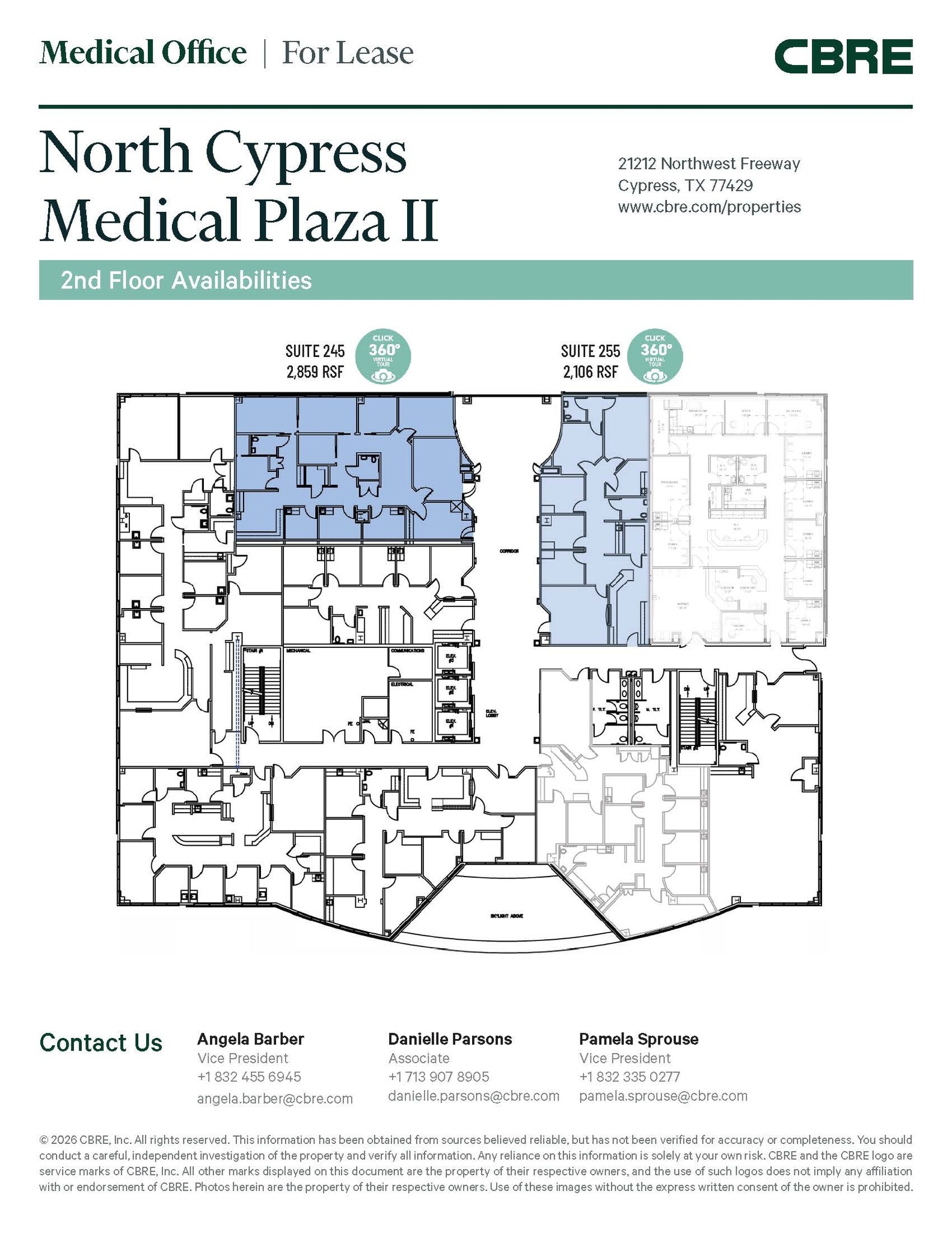 21212 Northwest Fwy, Cypress, TX for lease Interior Photo- Image 1 of 1