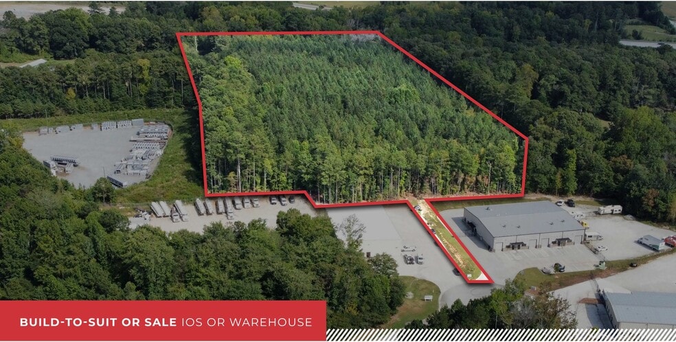 6053 Hiram Industrial Dr, Hiram, GA for lease - Aerial - Image 3 of 5