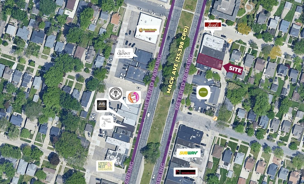 21138 Mack Ave, Grosse Pointe Woods, MI for lease - Building Photo - Image 2 of 3