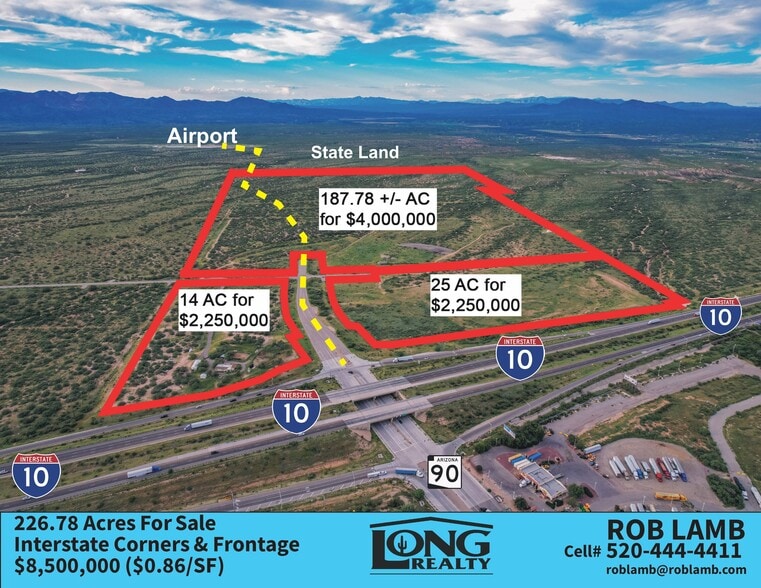 NWC I-10 / Highway 90, Benson, AZ for sale - Building Photo - Image 2 of 7