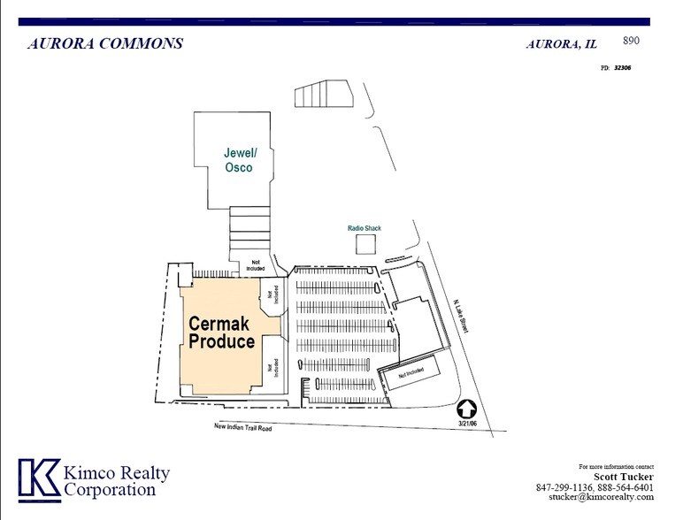 Rt 31 & Indian Trail Rd, Aurora, IL à louer - Plan de site - Image 1 de 3