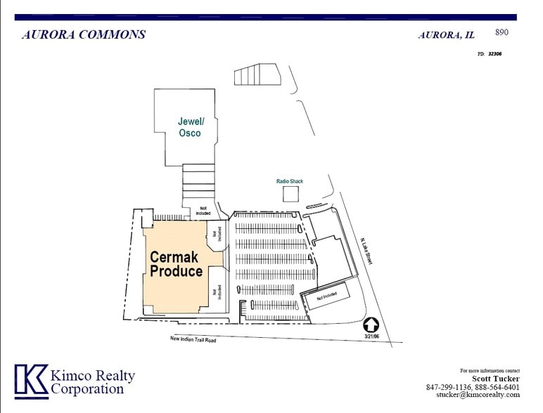 Rt 31 & Indian Trail Rd, Aurora, IL for lease - Site Plan - Image 1 of 3