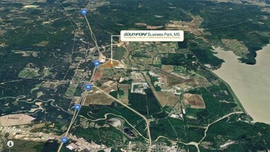 619 American Way, Grenada, MS - AERIAL  map view - Image1