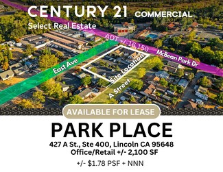 More details for 427 A St, Lincoln, CA - Office for Lease