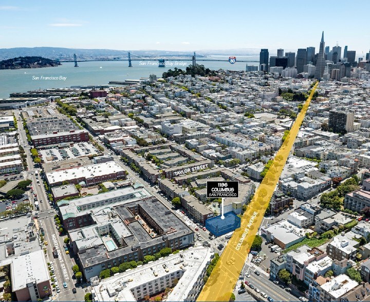 595 Bay St, San Francisco, CA for sale - Aerial - Image 3 of 4
