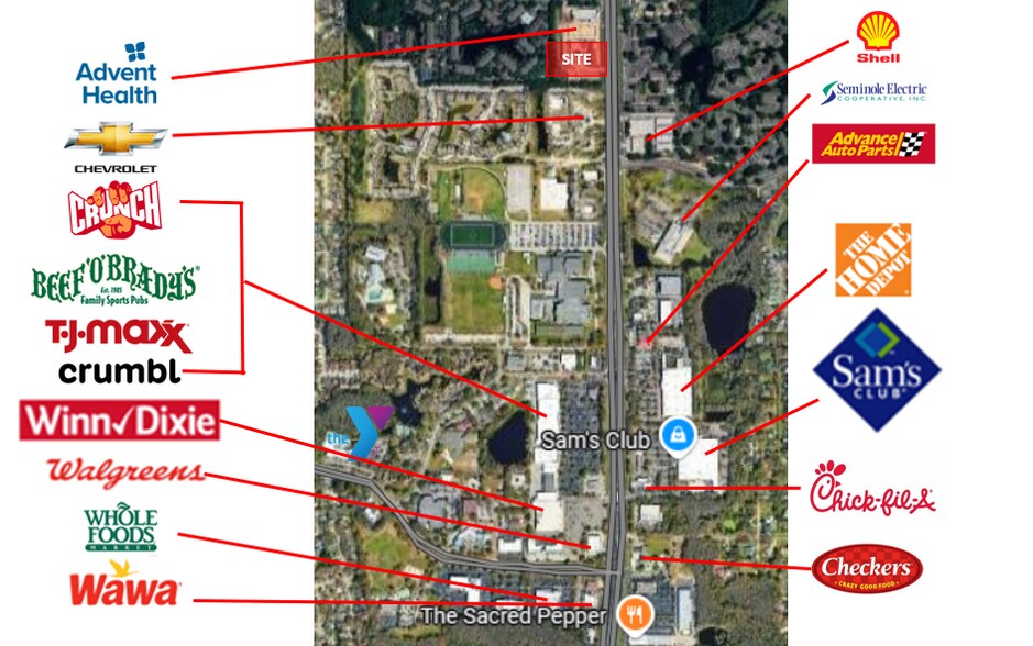 16434 N Dale Mabry Hwy, Tampa, FL à louer - Aérien - Image 2 de 2