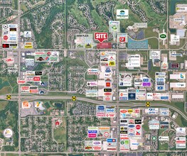 7718-7730 E 37th St, Wichita, KS - Aerial map view