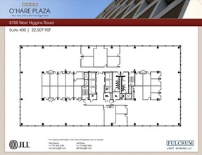 8725 W Higgins Rd, Chicago, IL à louer Plan d  tage- Image 1 de 1