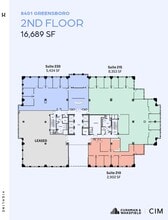 8401 Greensboro Dr, McLean, VA à louer Plan d’étage- Image 1 de 1