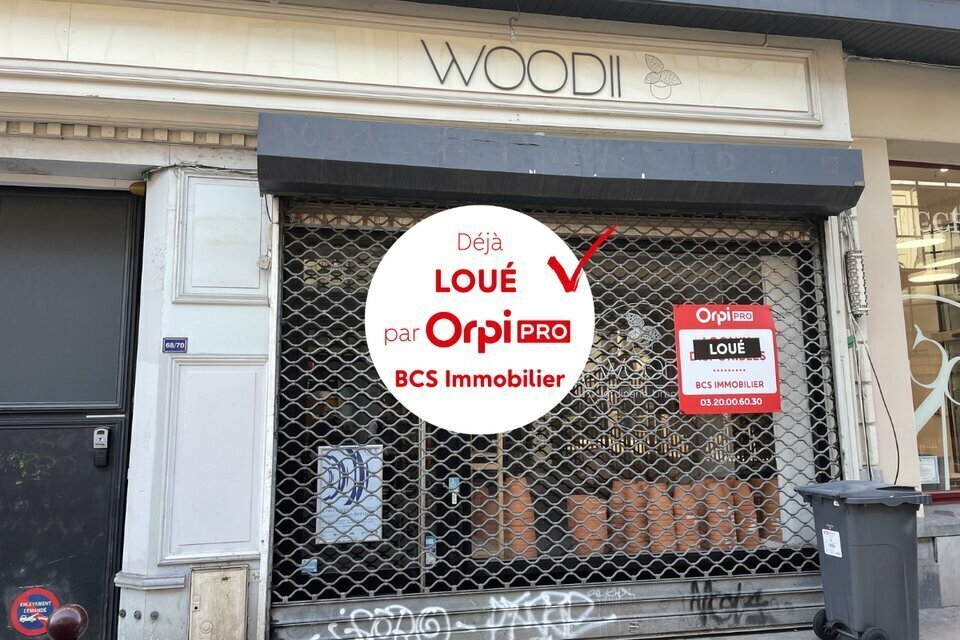 Commerce de détail dans Lille à louer Photo du bâtiment- Image 1 de 2