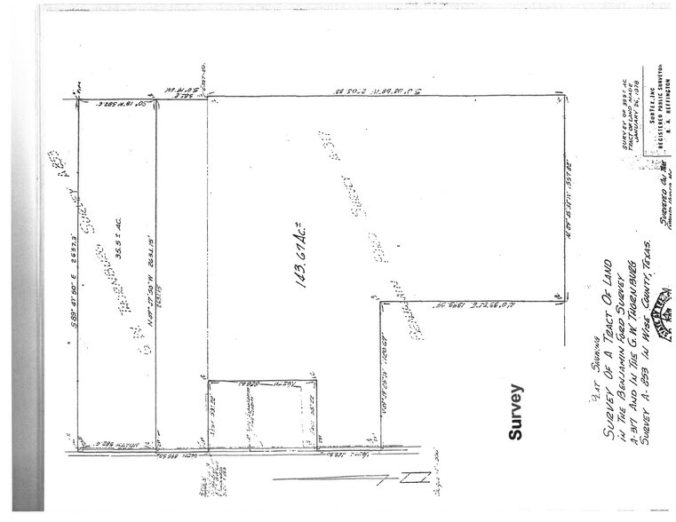 Pioneer Rd rd, Rhome, TX à vendre - Plan de site - Image 3 de 3