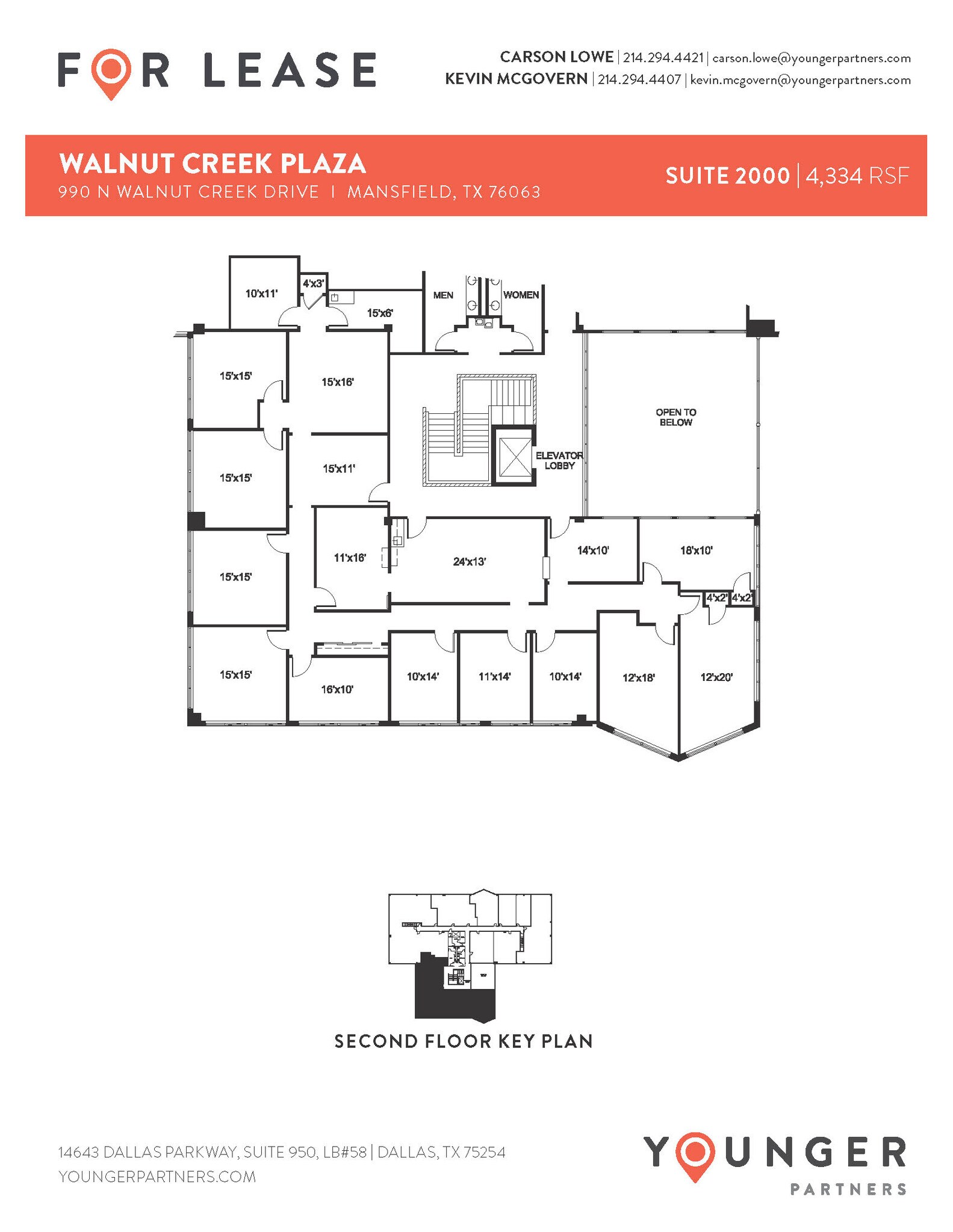 990 N Walnut Creek Dr, Mansfield, TX à louer Plan d’étage- Image 1 de 1