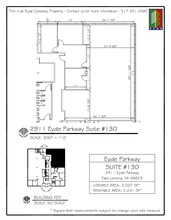 2911 Eyde Pky, East Lansing, MI à louer Plan d  tage- Image 1 de 1