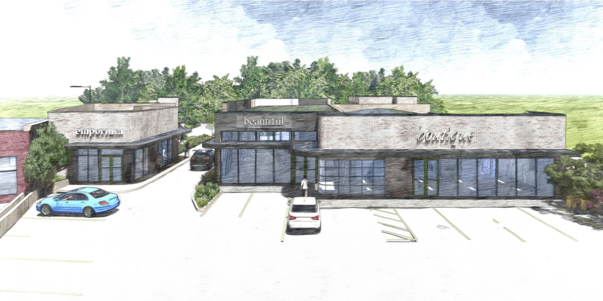 4012 Hillsboro Pike, Nashville, TN à louer Photo du bâtiment- Image 1 de 6