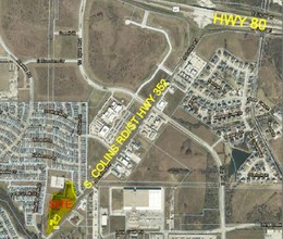 705 State Hwy 352, Mesquite, TX - aerial  map view