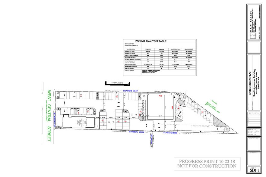 26-28 W Central St, Franklin, MA à louer - Photo du bâtiment - Image 2 de 4