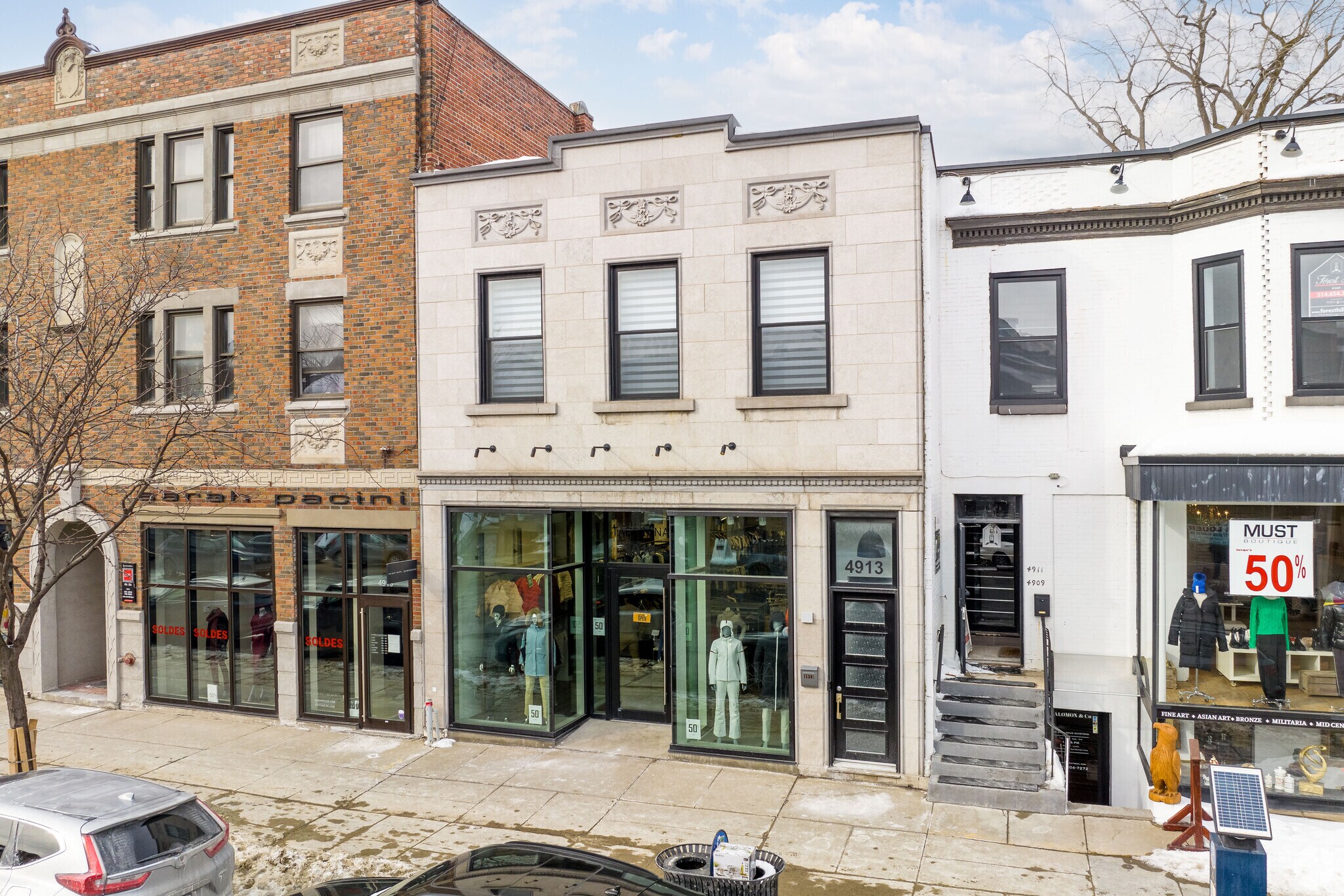 4913-4925 Rue Sherbrooke W, Westmount, QC à vendre Photo du bâtiment- Image 1 de 1