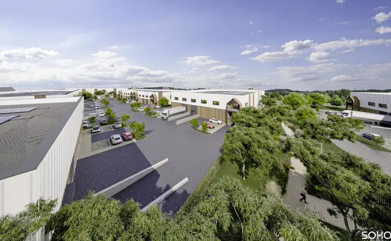 Local d'activités dans Ézanville à vendre - Photo du bâtiment - Image 2 de 8