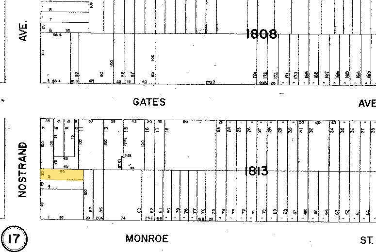 359 Nostrand Ave, Brooklyn, NY à louer - Plan cadastral - Image 2 de 15